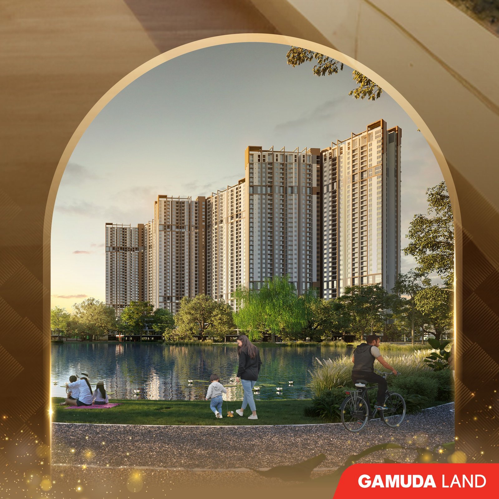Chung cư Gamuda Lakes Yên Sở – căn hộ view hồ tại Hoàng Mai, Hà Nội