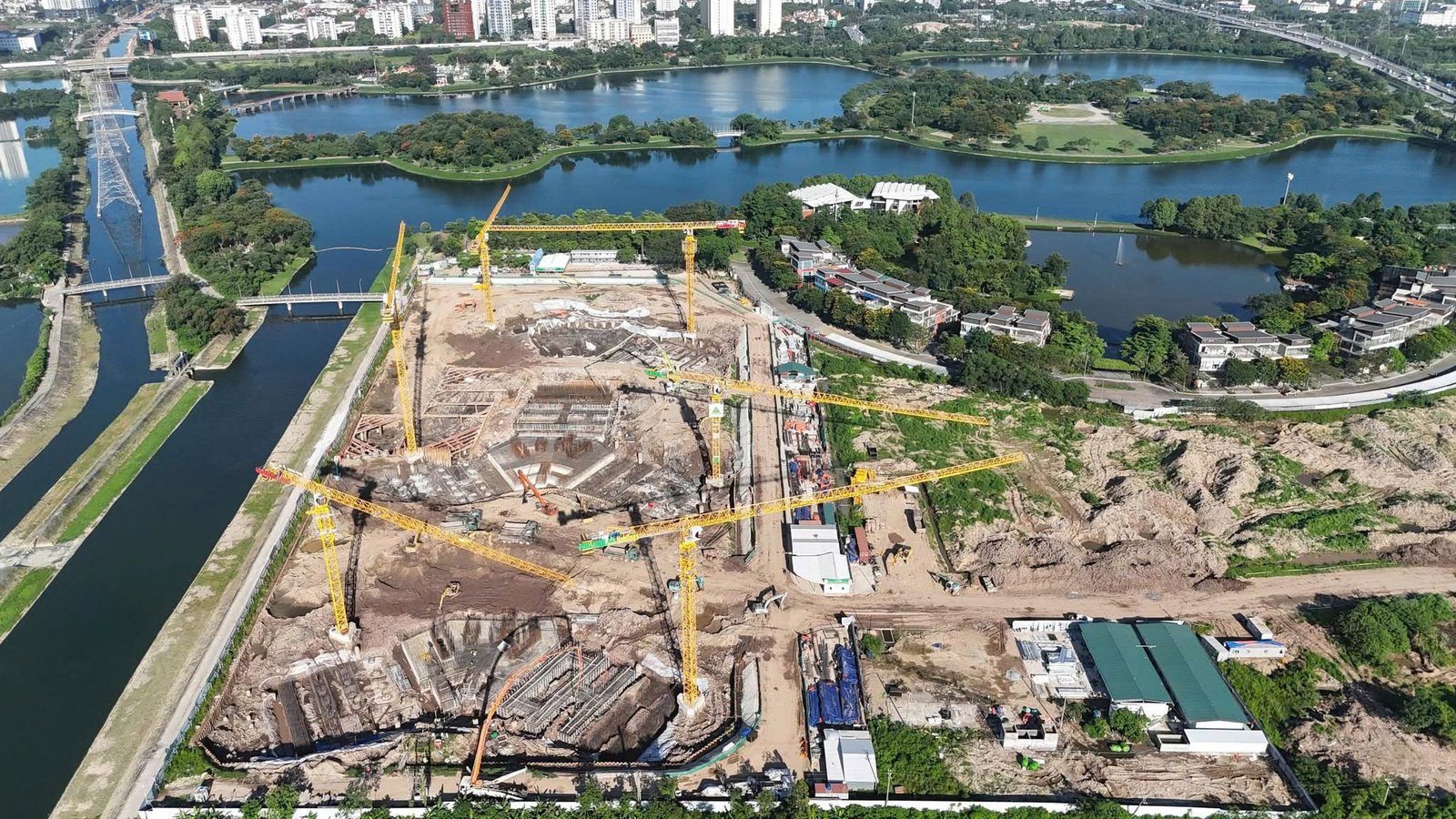 Tiến độ thi công tháng 6/2026 dự án Gamuda Yên Sở